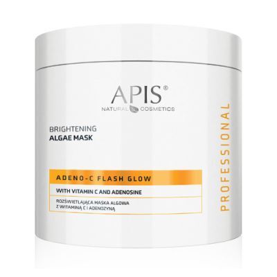 Apis Adeno-C Flash Glow Rozświetlająca maska algowa, 200 g