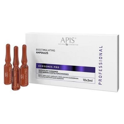 APIS EXOSOMES PRO Biostymulujące ampułki z roślinnymi egzosomami 10 x 3 ml