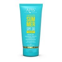 APIS Hello Summer Wodoodporny krem do opalania twarzy z nektarem komórkowym SPF 30, 50ml