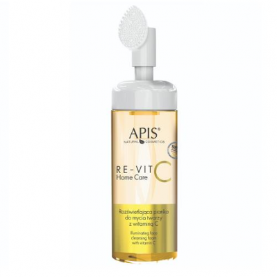 APIS HOME CARE RE-VIT C rozświetlająca pianka do mycia twarzy 150 ml