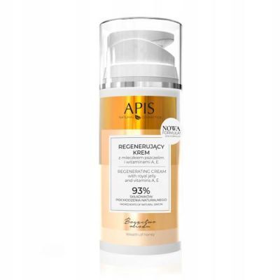APIS Krem regenerujący z mleczkiem pszczelim, 100ml