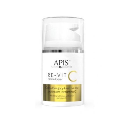APIS Re-Vit C Home Care Odbudowujący krem na noc z retinolem i witaminą C, 50ml
