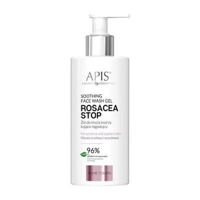 APIS ROSACEA STOP Żel do mycia twarzy kojąco - łagodzący 300 ml