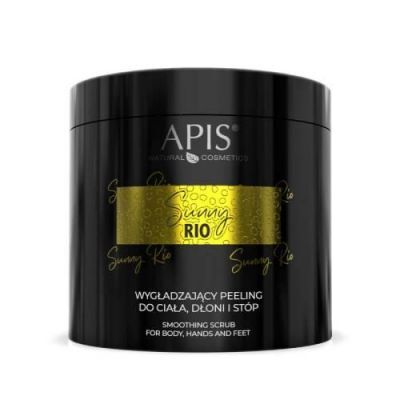 APIS Sunny Rio Wygładzający peeling do ciała, dłoni i stóp, 700g