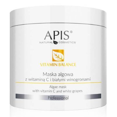 APIS VITAMIN BALANCE maska algowa z witaminą C i białymi winogronami, 200 g