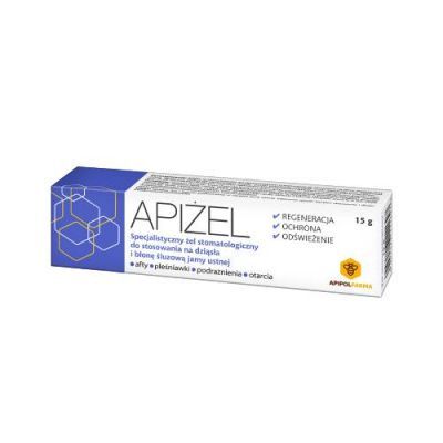 Apiżel żel stomatologiczny, 15 g
