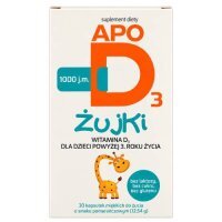 ApoD3 Żujki, 30 kaps.