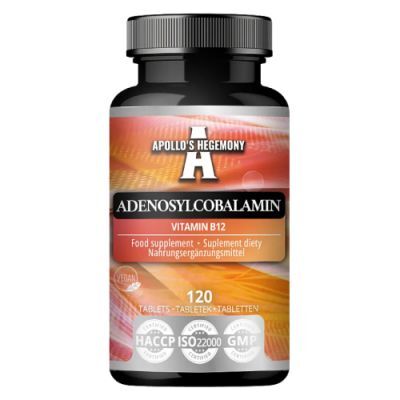 Apollo's Hegemony Adenosylcobalamin witamina B12, 120 tabl.