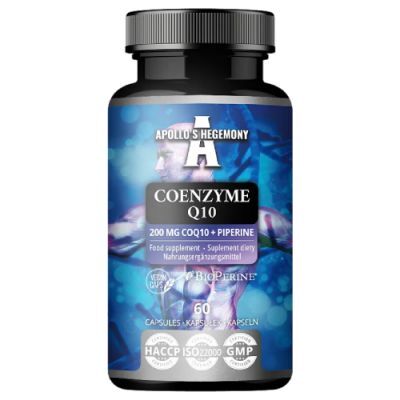 Apollo's Hegemony Coenzyme Q10 koenzym Q10, 60 kaps.