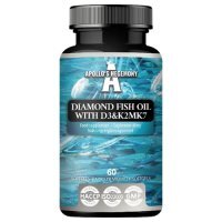 Apollo's Hegemony Diamond Fish Oil D3K2MK7, 60 kaps.