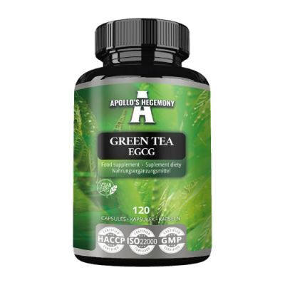 Apollo's Hegemony Green Tea EGCG, 120 kaps.