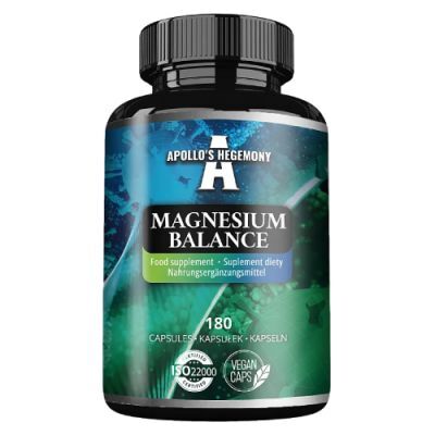 Apollo's Hegemony Magnesium Balance magnez, 180 kaps.