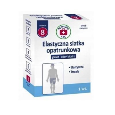 Apteczka ABC Elastyczna siatka opatrunkowa rozmiar 8, 1szt. 