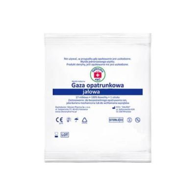 Apteczka ABC Gaza opatrunkowa jałowa 0,25 m² 17n, 1szt.