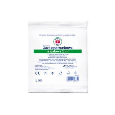Apteczka ABC Gaza opatrunkowa niejałowa 1m² 17n, 1szt.
