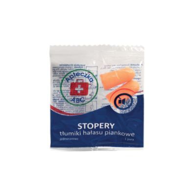Apteczka ABC Stopery tłumiki hałasu piankowe, 1 para