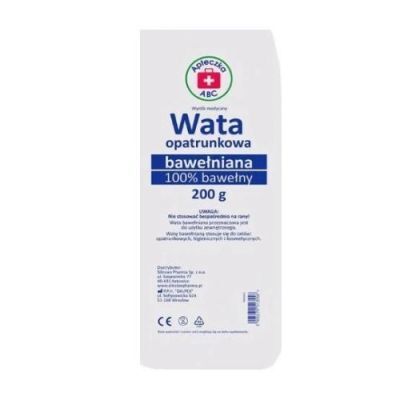 Apteczka ABC Wata bawełniana 100%, 200g