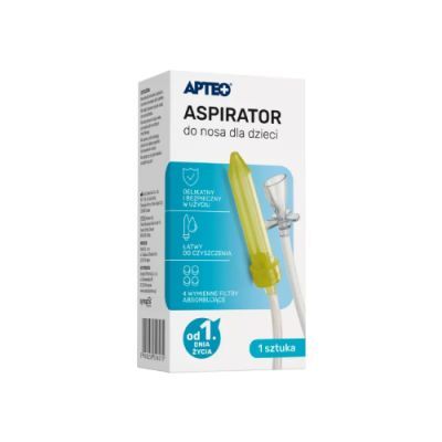 Apteo Aspirator do nosa dla dzieci, 1 szt.