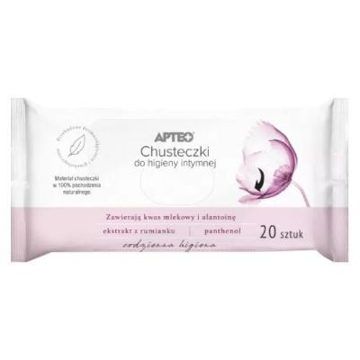 APTEO CARE Chusteczki do higieny intymnej, 20 sztuk