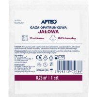 APTEO CARE Gaza opatrunkowa jałowa 0,25 m2, 1 sztuk