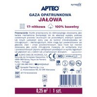 APTEO CARE Gaza opatrunkowa jałowa 0,25m2 17n, 1 szt.
