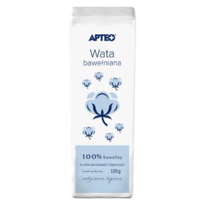 APTEO CARE Wata bawełniana, 100g