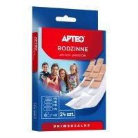 APTEO CARE Zestaw plastrów uniwersalnych 24 sztuki
