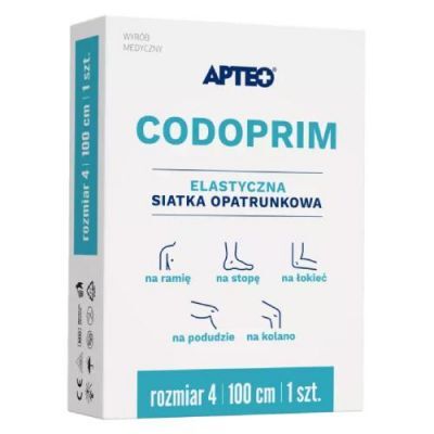 APTEO Codoprim Elastyczna siatka opatrunkowa rozmiar 4, 1 szt.