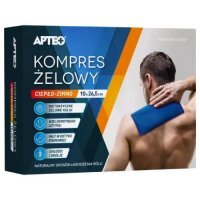 APTEO Kompres żelowy ciepło-zimno 10x26,5cm, 1 szt.