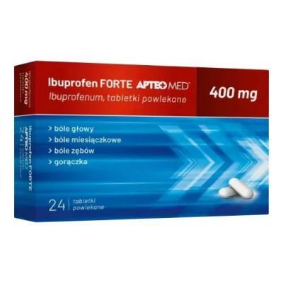 APTEO MED Ibuprofen Forte 400mg, 24 tabletki