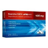 APTEO MED Ibuprofen Forte 400mg, 24 tabletki