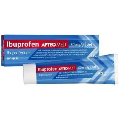 APTEO MED Ibuprofen Żel 50mg/g, 50g