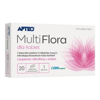 APTEO MultiFlora dla kobiet, 20 kapsułek