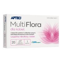 APTEO MultiFlora dla kobiet, 20 kapsułek