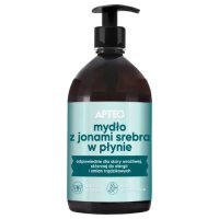 Apteo Mydło w płynie z jonami srebra, 500 ml