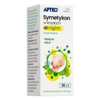 Apteo Symetykon w kroplach 40 mg/ml, 30 ml