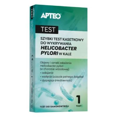 APTEO Szybki test kasetkowy do wykrywania Helicobacter pylori w kale