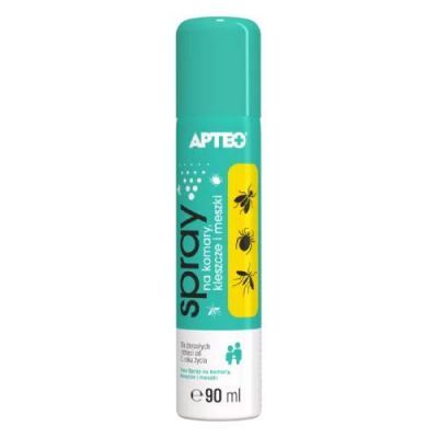 Apteo Vaco Spray na komary kleszcze i meszki, 90 ml