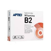 Apteo Witamina B2, 60 tabl.