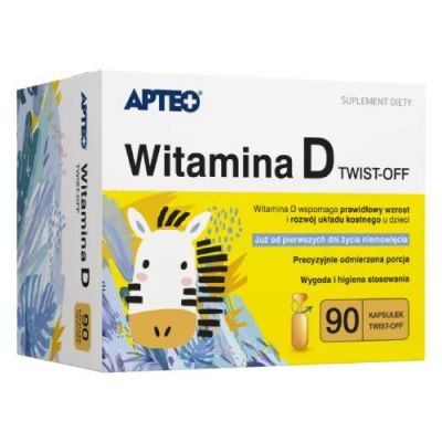 APTEO Witamina D twist-off, 90 kaps.
