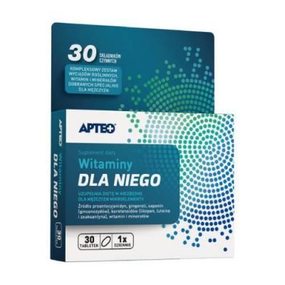 APTEO Witaminy dla niego, 30 tabletek