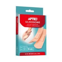 Apteo Zestaw plastrów z klejem silikonowym, 16 szt.