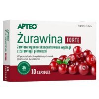 APTEO Żurawina Forte, 10 kapsułek