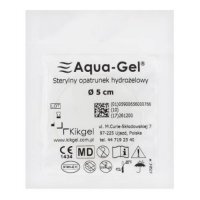 AQUA-GEL Opatrunek hydrożelowy krążek 5 cm 1 sztuka
