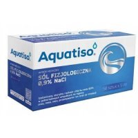 Aquatiso Sól fizjologiczna 0,9% NaCl, 50 szt. x 5 ml