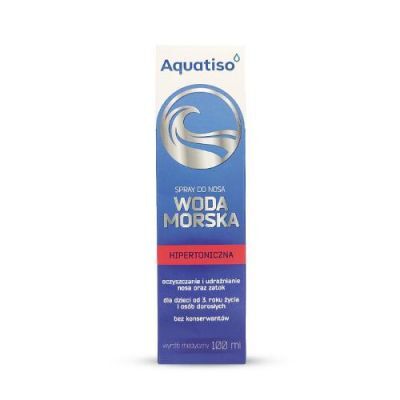 Aquatiso Woda morska hipertoniczna Spray do nosa, 100ml