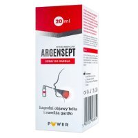 ARGENSEPT spray do gardła 20 ml