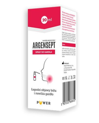 ARGENSEPT spray do gardła 20 ml