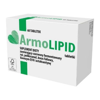 ArmoLipid, 60 tabl. - prawidłowy poziom cholesterolu