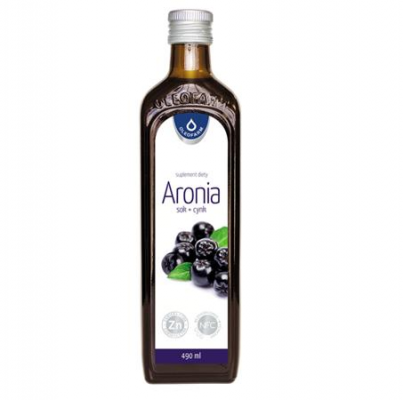 ARONIA sok z dodatkiem cynku 490 ml OLEOFARM